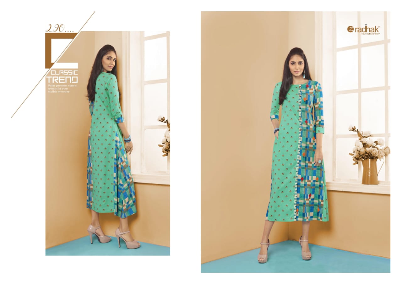 Radhak fashion series 2 beautiful collection of kurtis