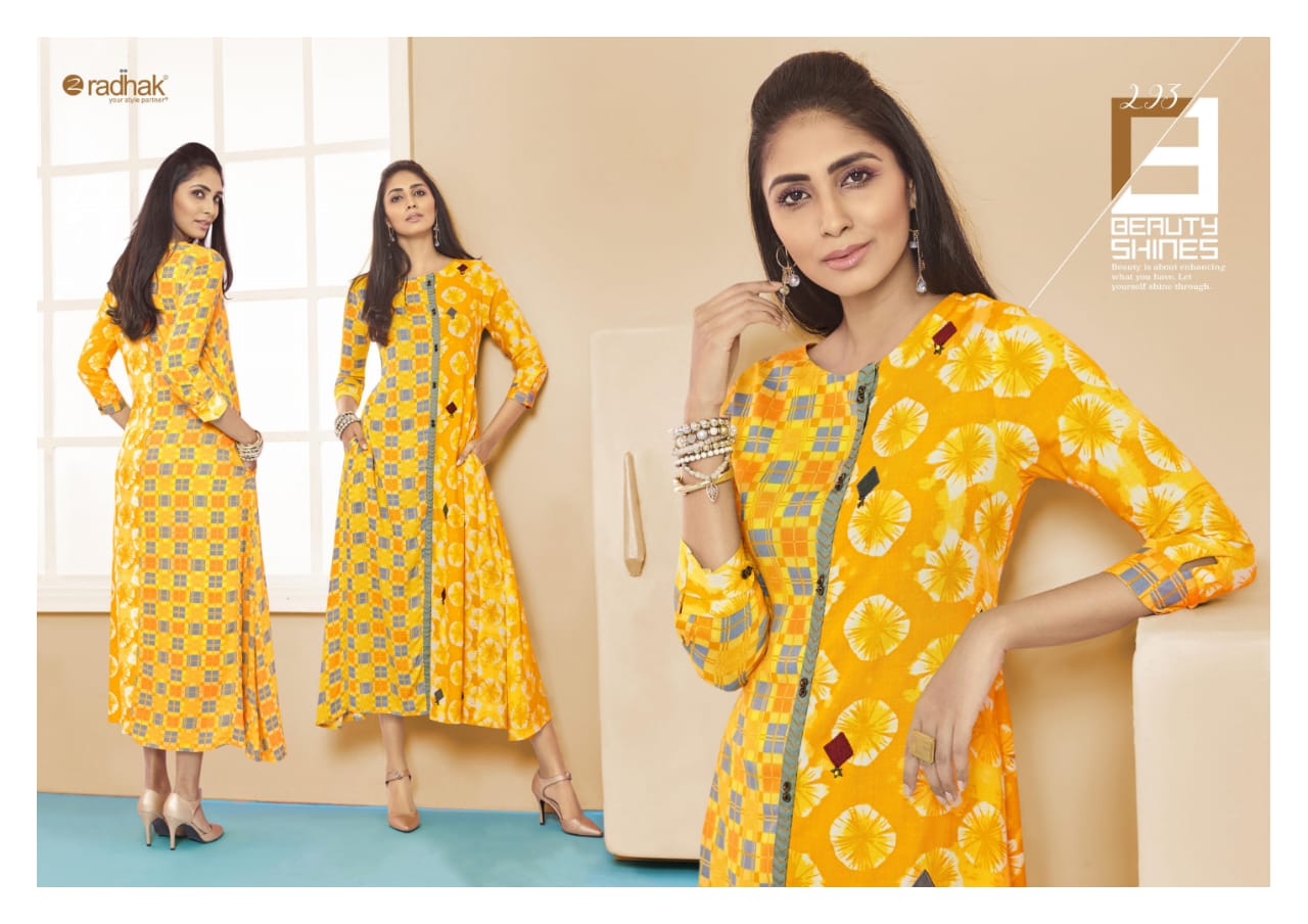 Radhak fashion series 2 beautiful collection of kurtis