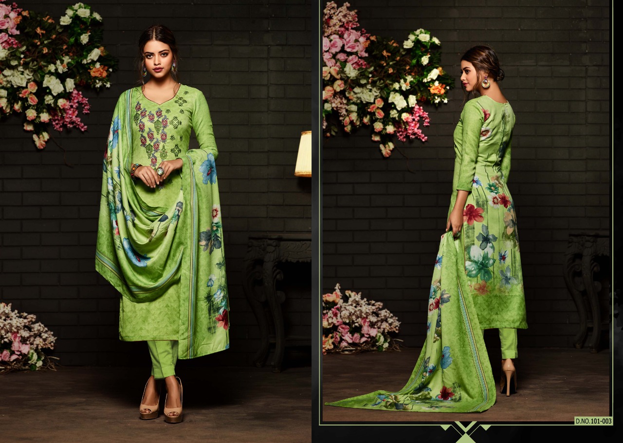 Sangam prints florent casual daily wear printed salwar kameez collection