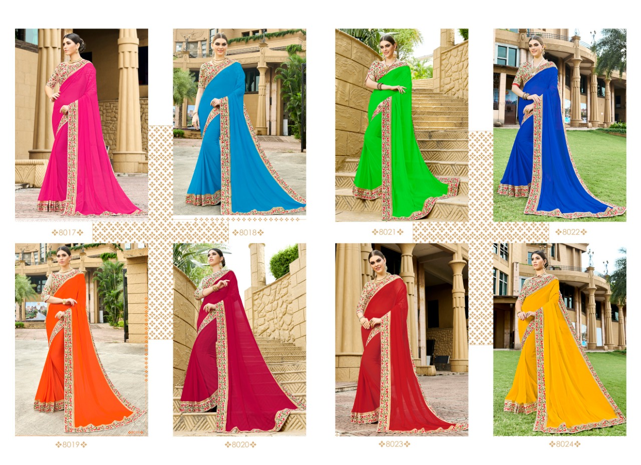 Saroj miss world 4 beautiful collection of sarees