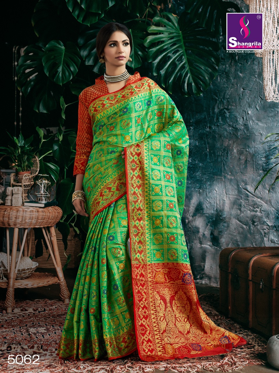 Shangrila bahurani silk simple elegant look Sarees collection