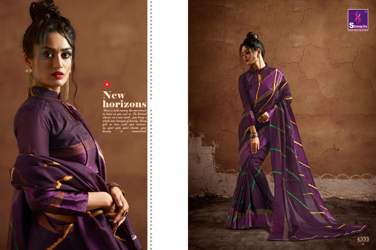 Shangrila launch rang Utsav vol 14 stylish printed sarees collection