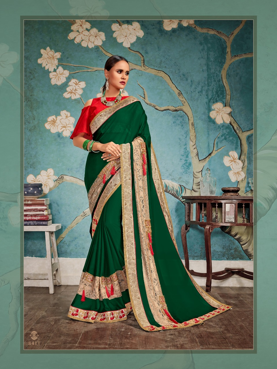 Shangrila presenting pankhudi special wedding season sarees collection