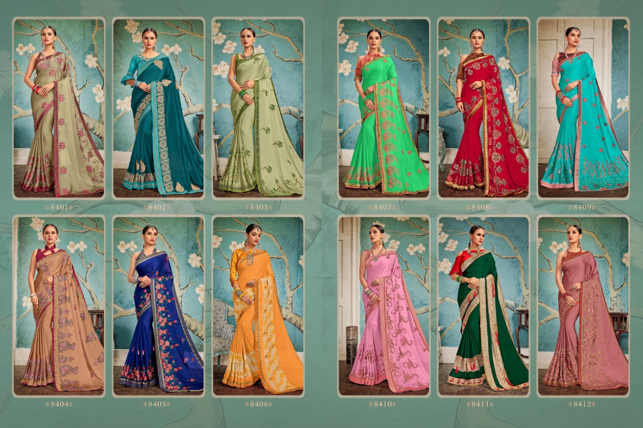 Shangrila presenting pankhudi special wedding season sarees collection