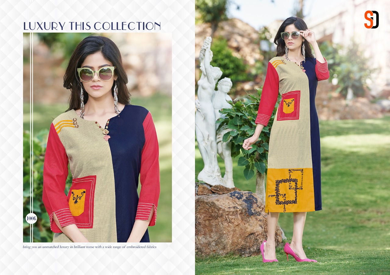 Shraddha designer Presents MARIA casual ready to wear kurtis concept