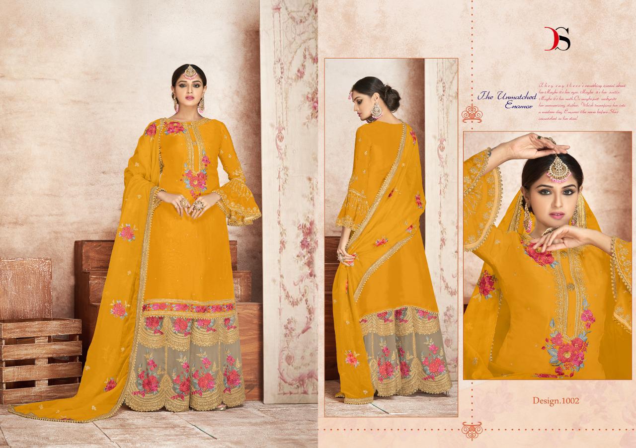 Deepsy suits nazakat 3 bridal wear salwar kameez with sarara collection
