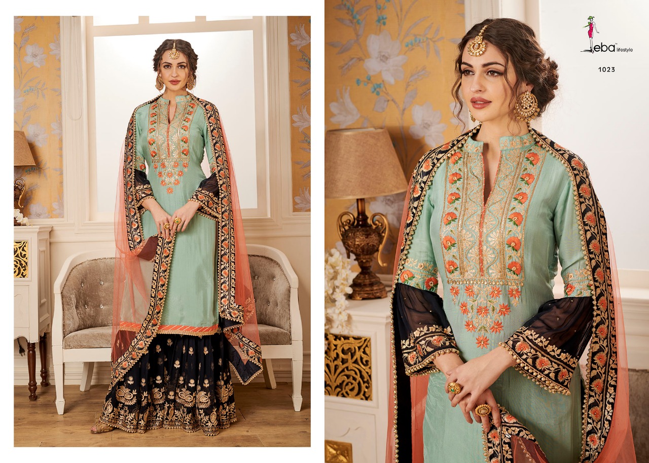 Eba lifestyle hurma vol 4 wedding wear fancy salwar kameez Collection