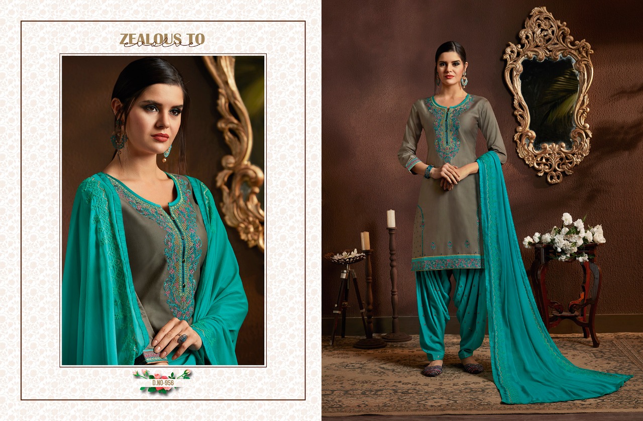 Kajree Fashion fashion of patiyala vol 22 Beautiful patiala suits collection wholesaler
