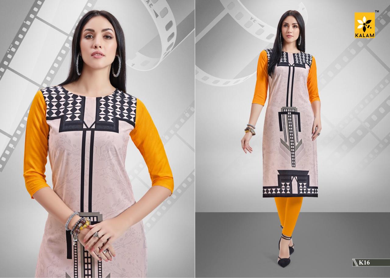 Kalam presents kalam vol 2 simple ready To wear kurtis concept