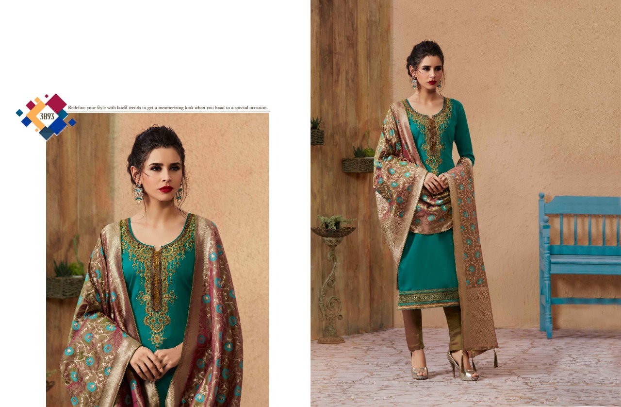Kessi Fabrics virasat cotton embroidered designer salwar Kameez collection