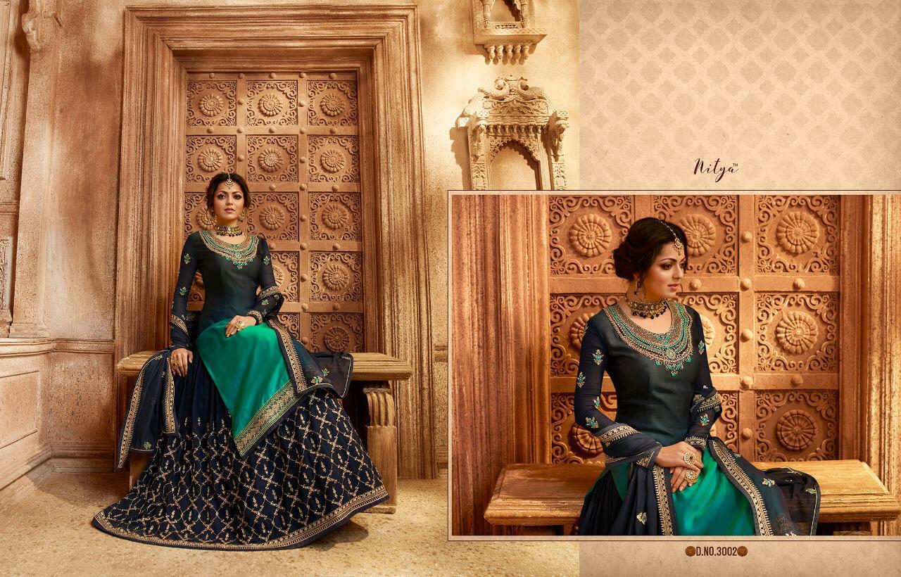 Lt fabrics nitya vol 130 beautiful wedding Wear Designer sharara salwar Kameez Collection