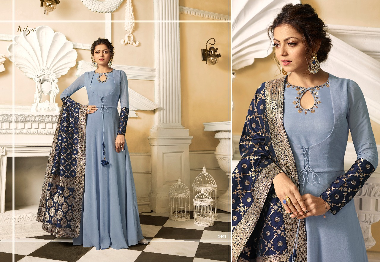 Lt nitya hitlist colourful party Wear fancy Kurties Collection