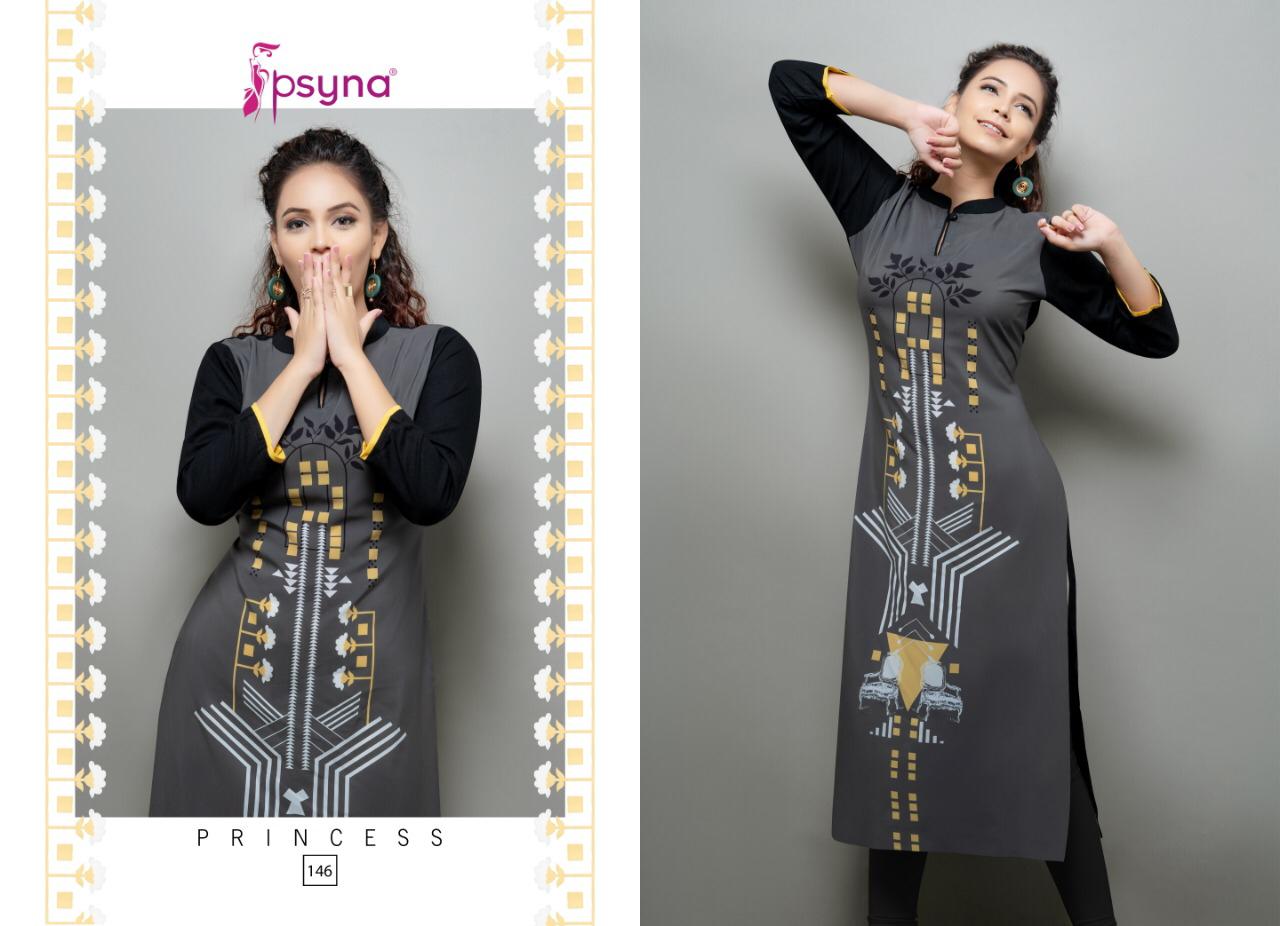 Psyna princess vol 14 casual wear Daily ethnic Wear Kurties Collection