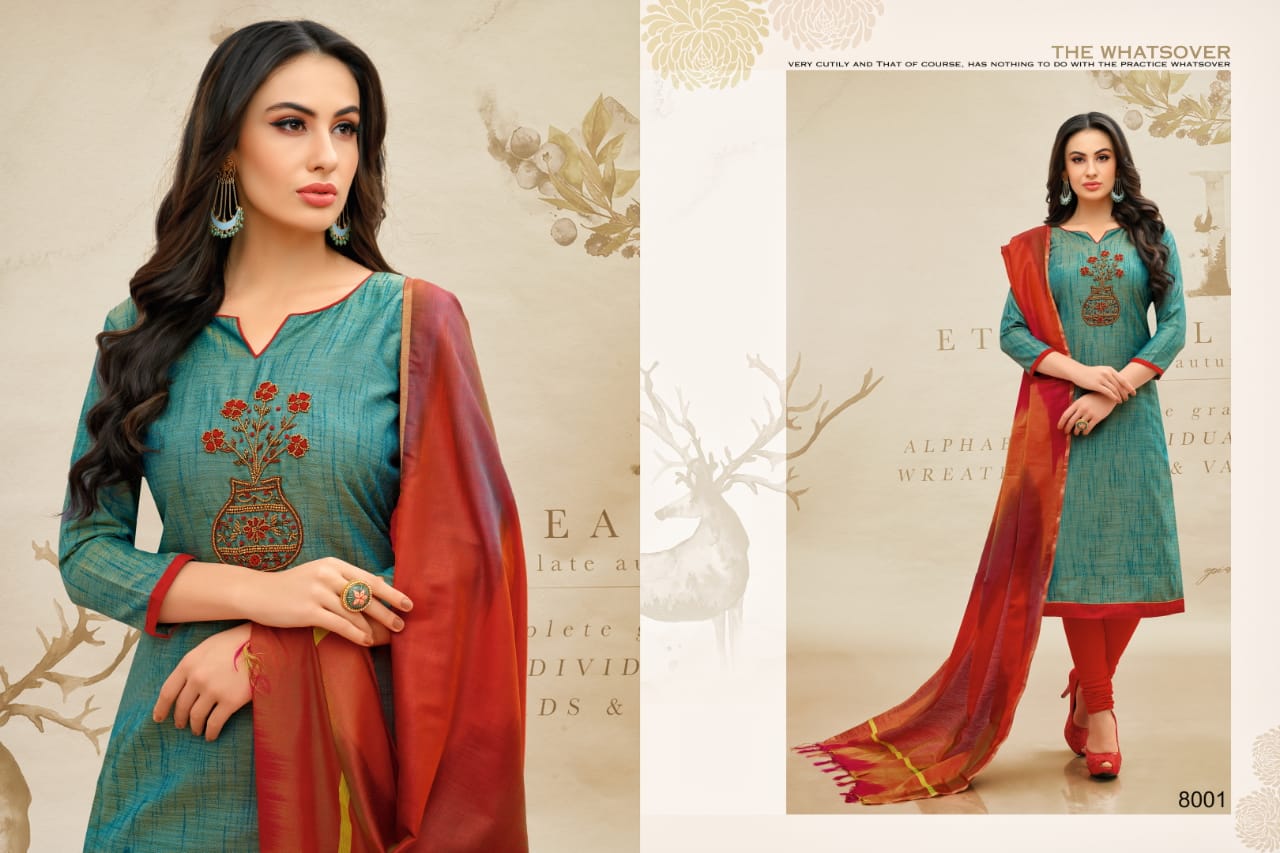 R r fashion presents banarashi style vol 3 simple casual wear salwar kameez collection