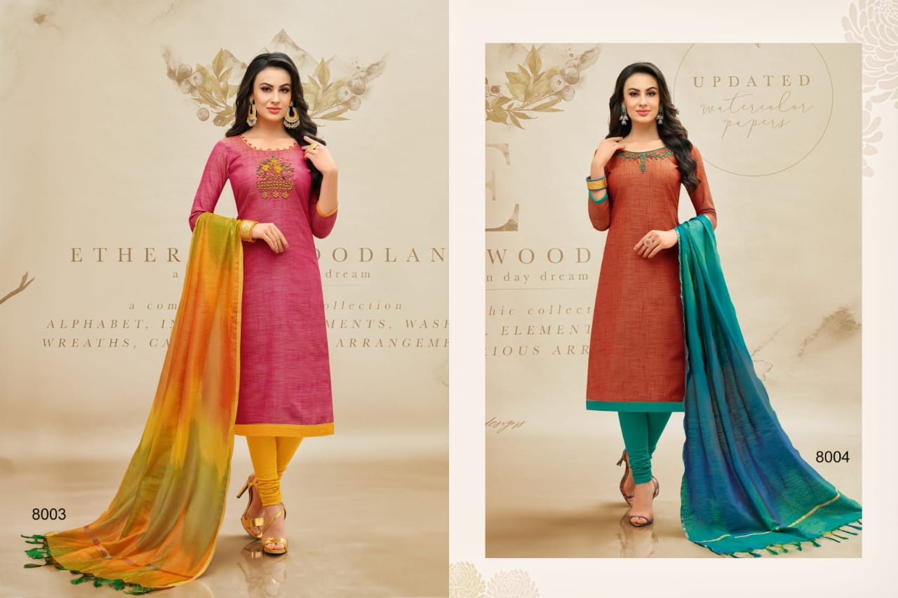 R r fashion presents banarashi style vol 3 simple casual wear salwar kameez collection
