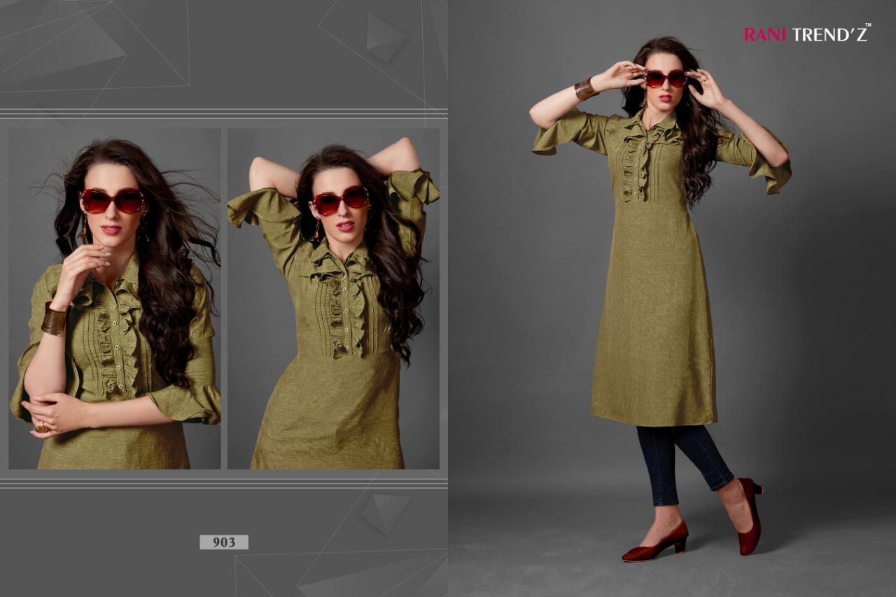 Rani Trendz top model 4 casual wear Daily Kurties Collection at best price