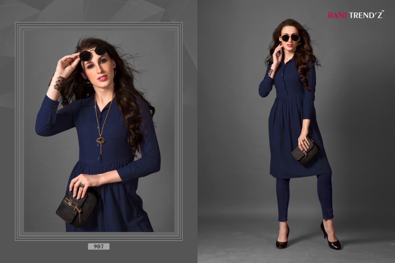 Rani Trendz top model 4 casual wear Daily Kurties Collection at best price