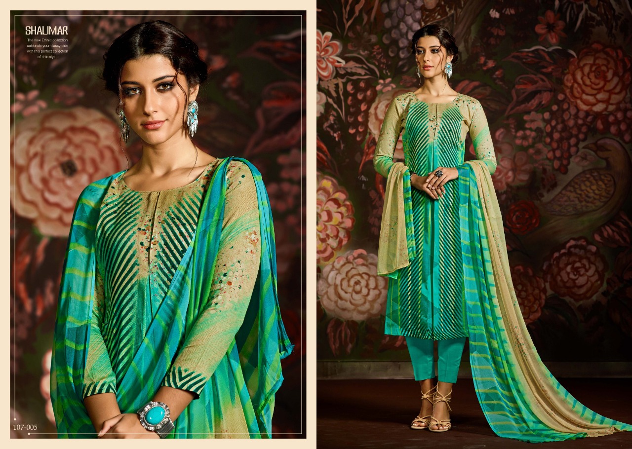Sargam Prints shalimar vol 5 ethnic colourful designer suits collection