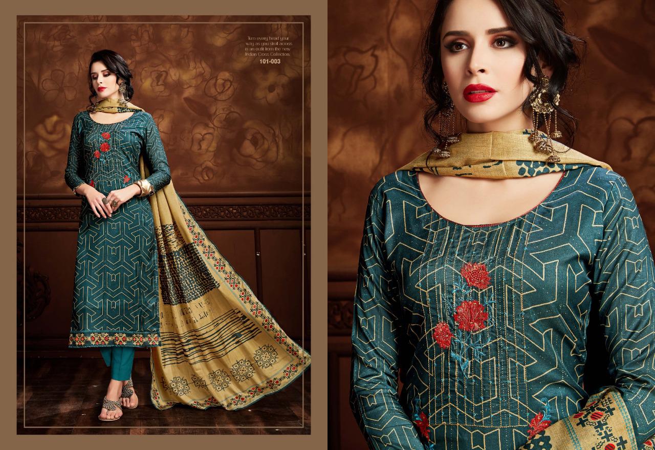Sargam Prints tusser tribes colourful party Wear Salwar Kameez Collection At Wholesale Rate