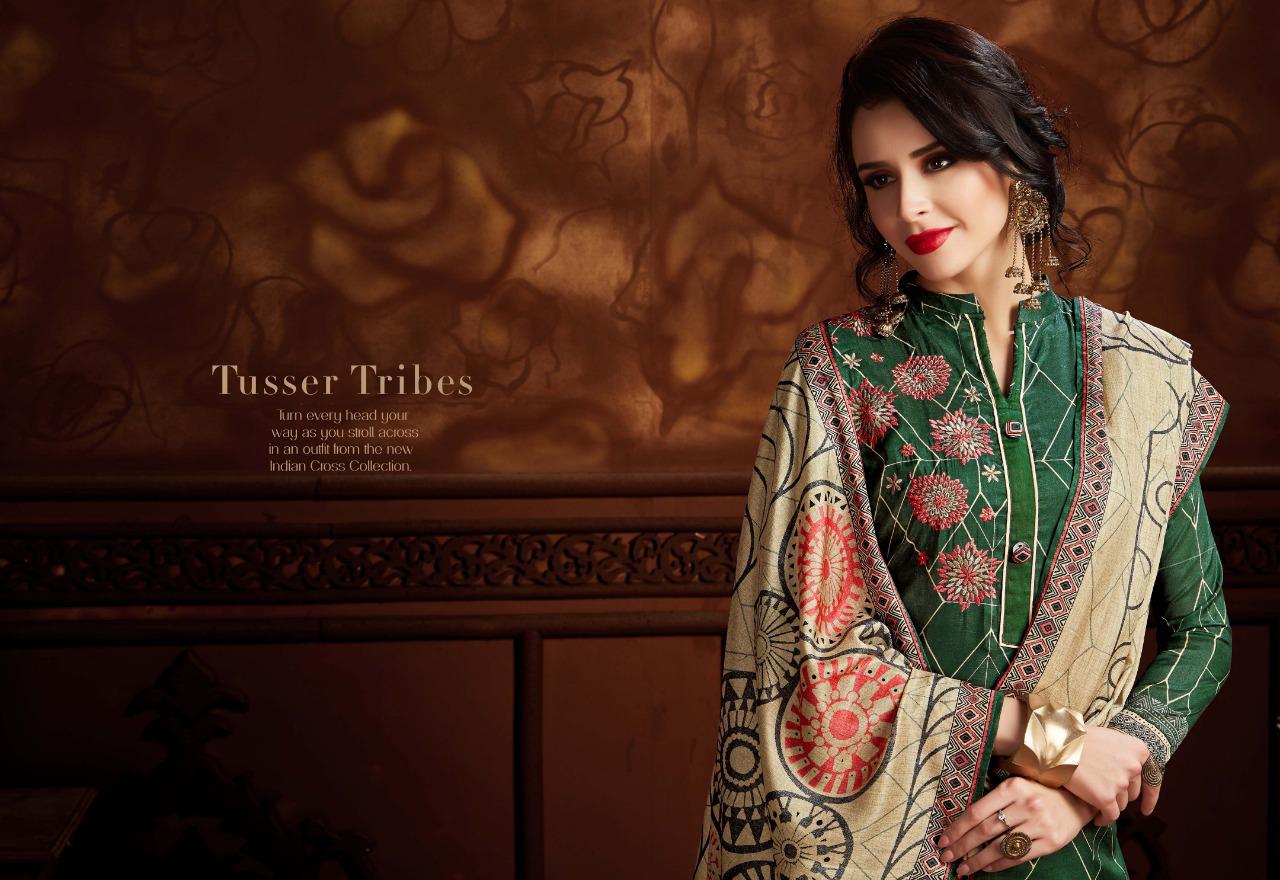 Sargam Prints tusser tribes colourful party Wear Salwar Kameez Collection At Wholesale Rate