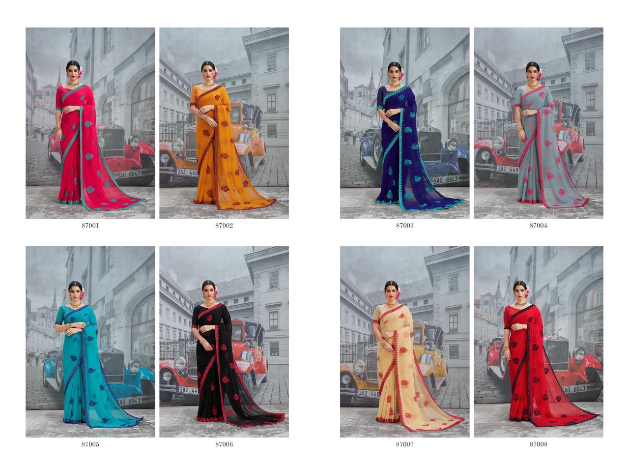 Saroj luxuria Indian Traditional Wear printed sarees Collection