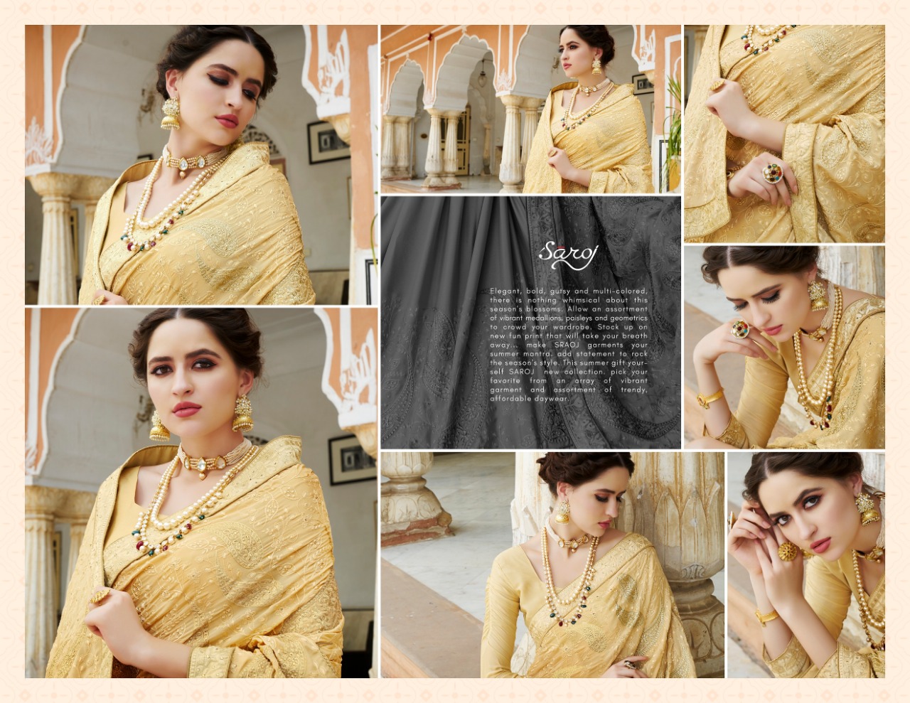 Saroj saheli Indian Traditional Wear stylish sarees Collection