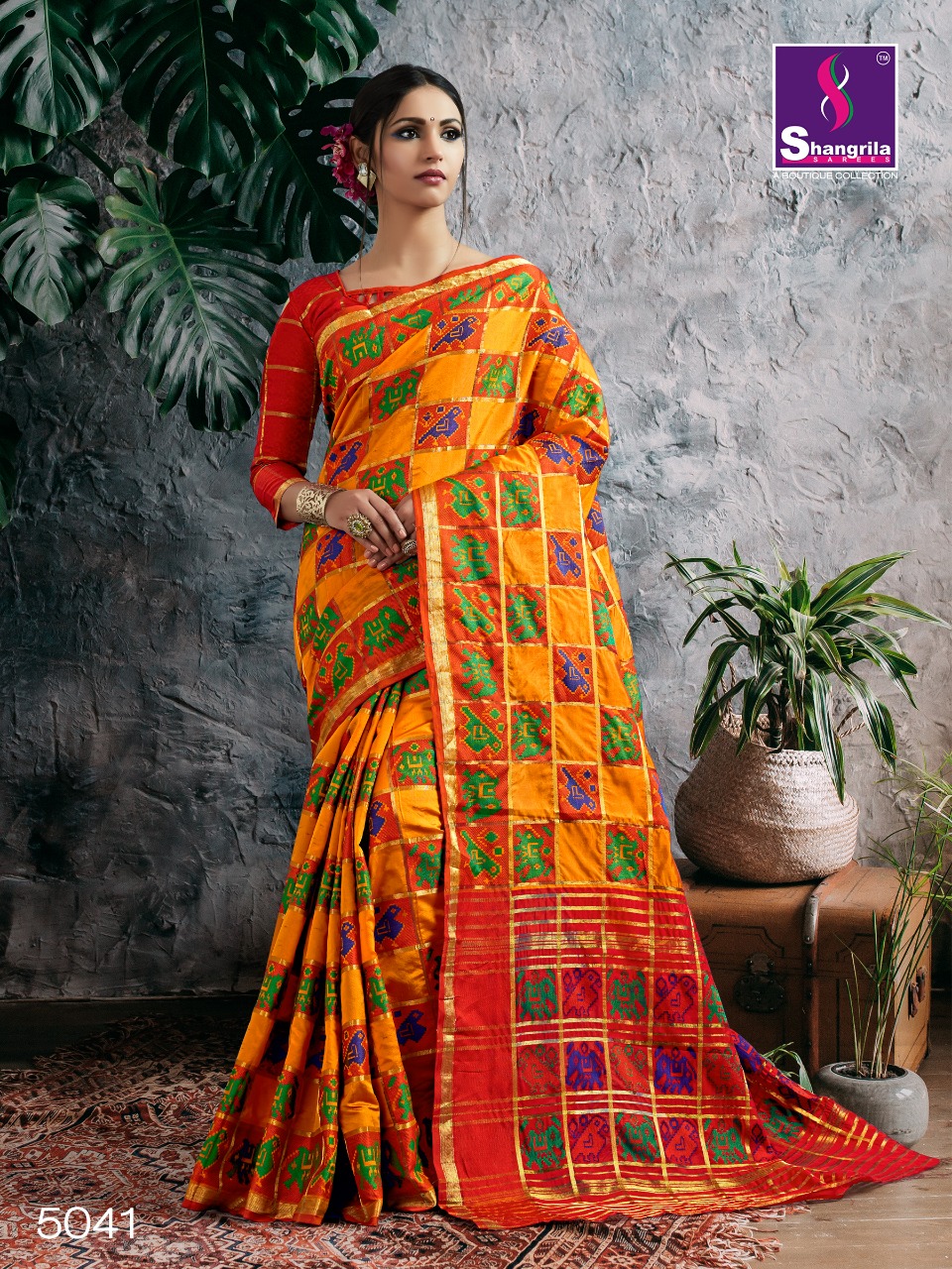 Shangrila nupur silk occasional Wear colourful silk saree collection at wholesale Rate