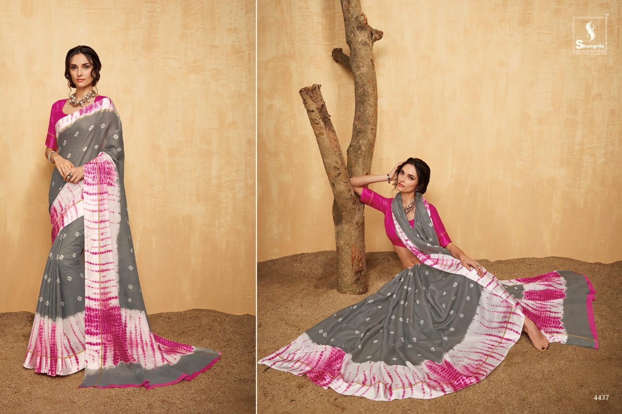 Shangrila rang utsav vol 5 traditional Wear bright colours beautiful pattern sarees catalog Wholsaler