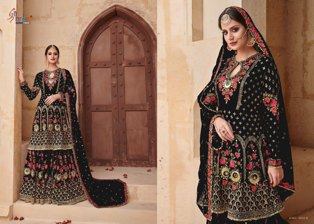 Shree fabs shehnai gold bridal occasional Wear heavy embroidered Salwar Kameez at wholesale rate