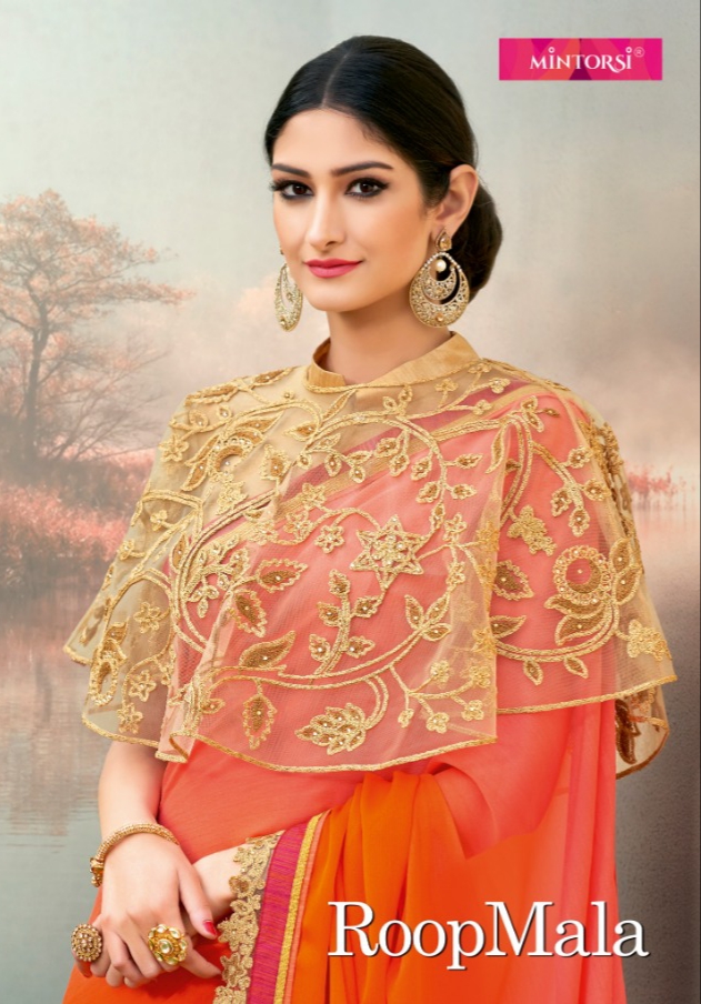 Varsiddhi mintorsi roopmala traditional Wear Stylish Printed Sarees Collection Dealer