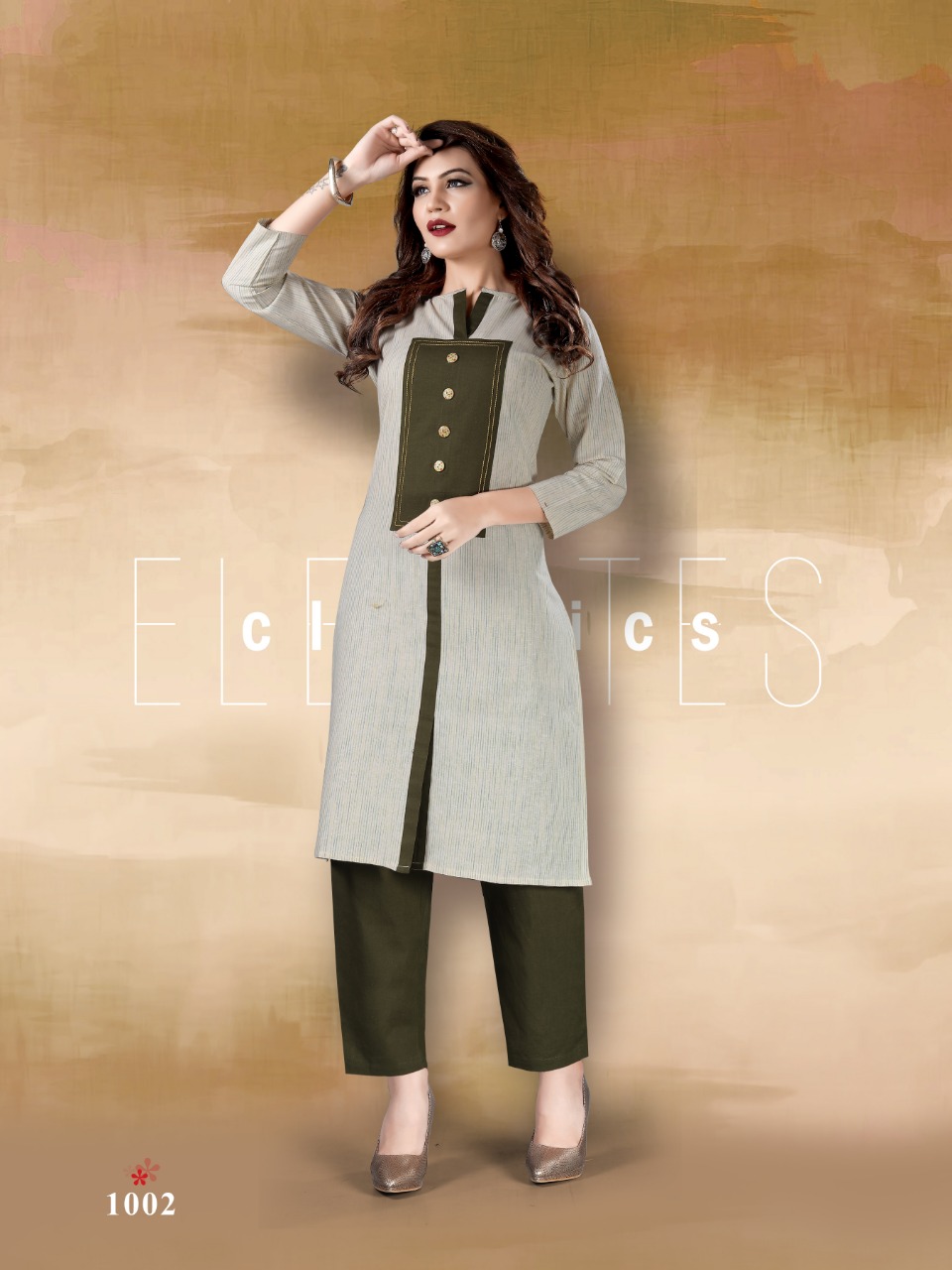 12 angel fashion look kurti with pants collection