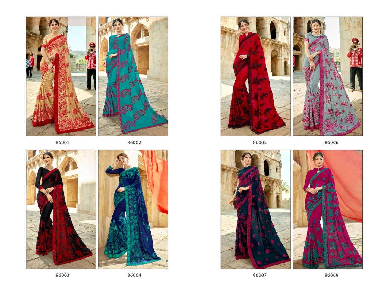 Saroj sajda Indian wear Traditional sarees collection