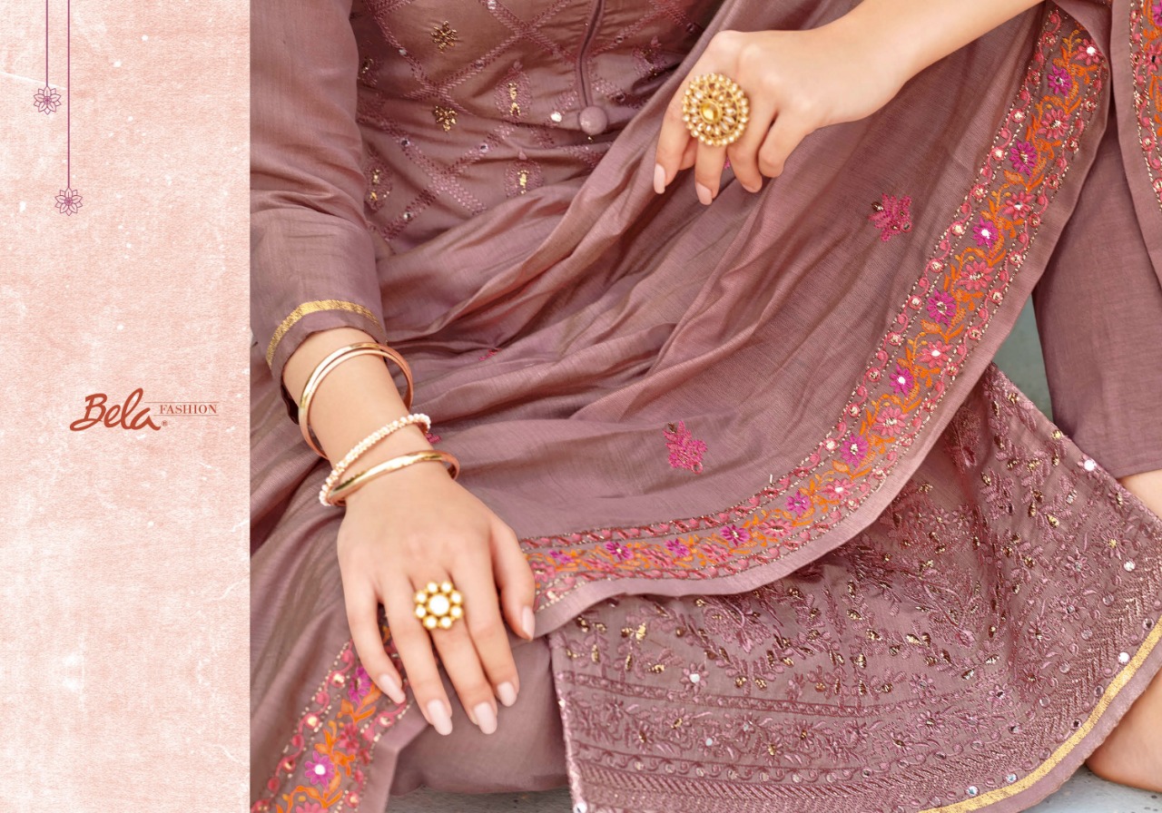 Bela mustard colourful ethnic wear salwar Kameez Collection