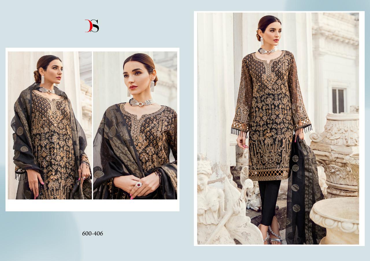 Deepsy maria b 3 Pakistani style embroidered Salwar Kameez Collection