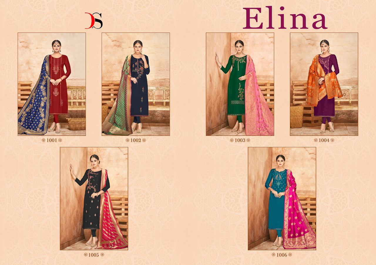 Deepsy suits elina heavy Embroidered beautiful designs salwar kameez at wholesale price