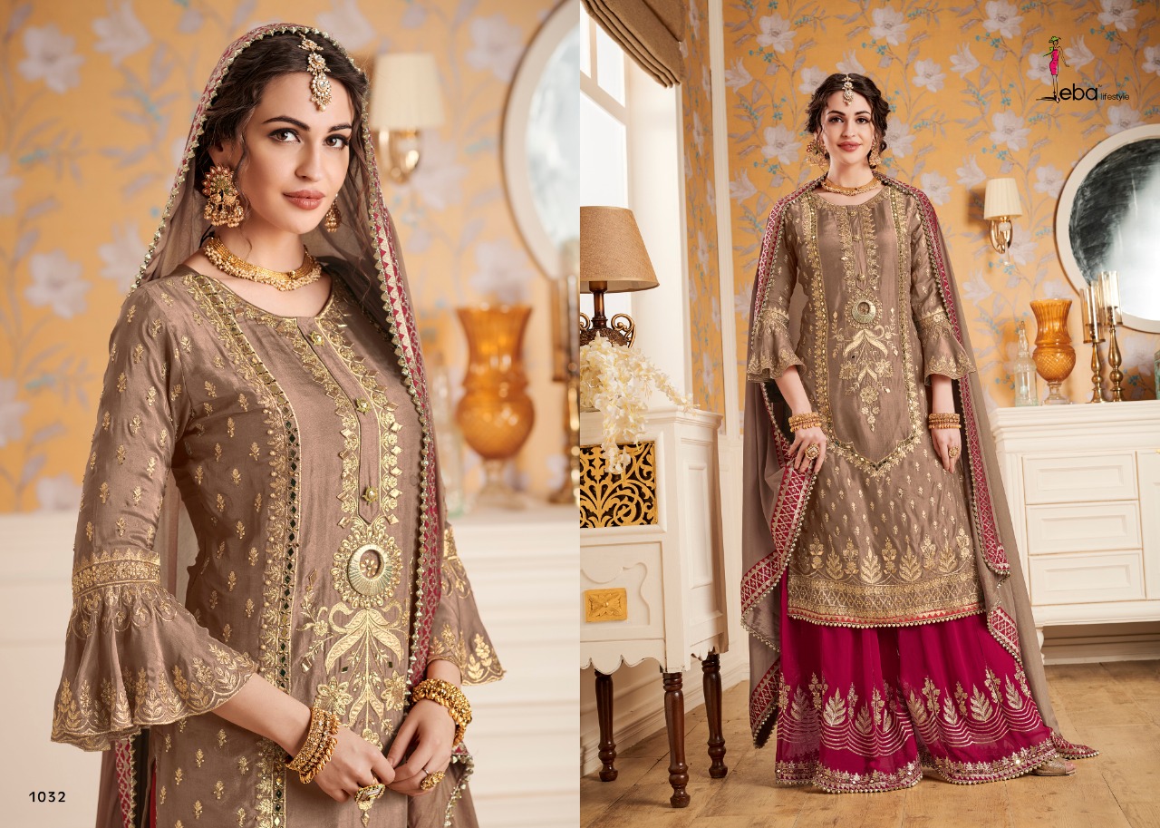 Eba lifestyle hurma Vol 6 Wedding wear fancy salwar kameez Collection
