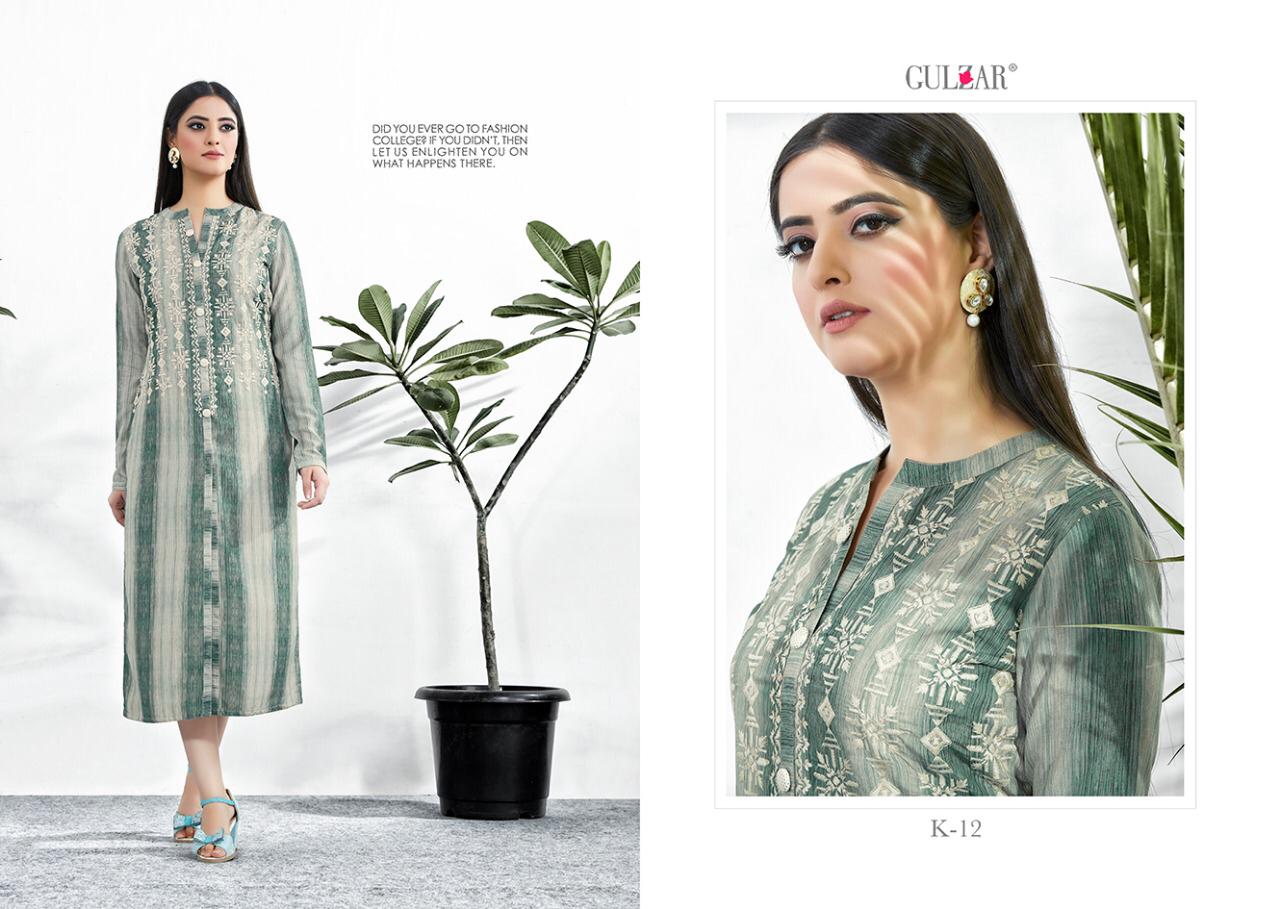 Gulzar Couture k series 2 long ready To Wear Kurties Collection