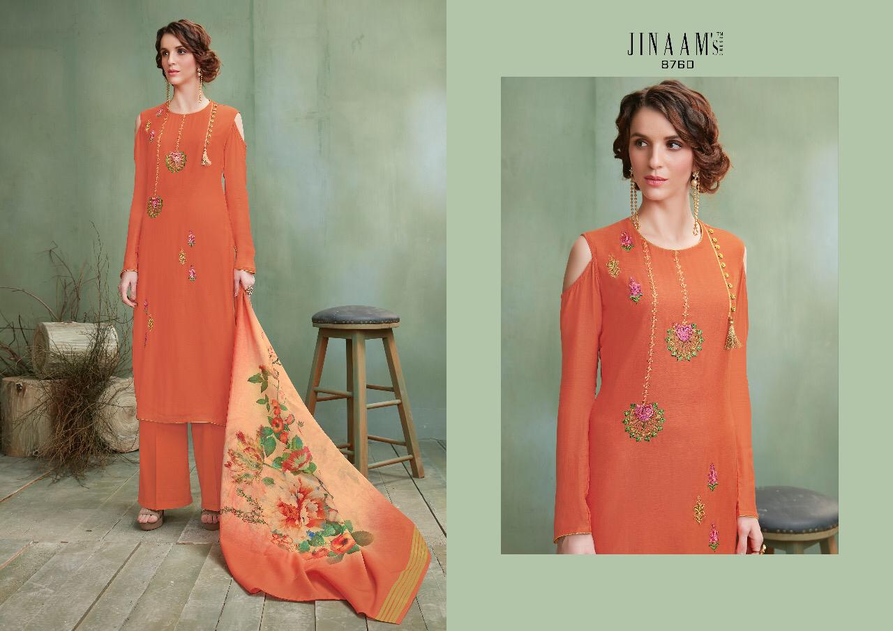 Jinaam chelsi printed cotton wear salwar Kameez Collection