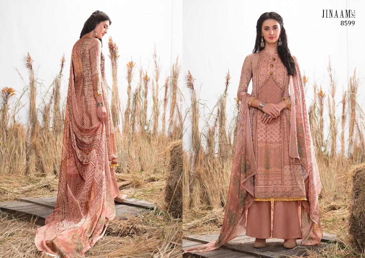 Jinaam Dress elegant digital printed colourful Salwar Kameez Catalog dealer