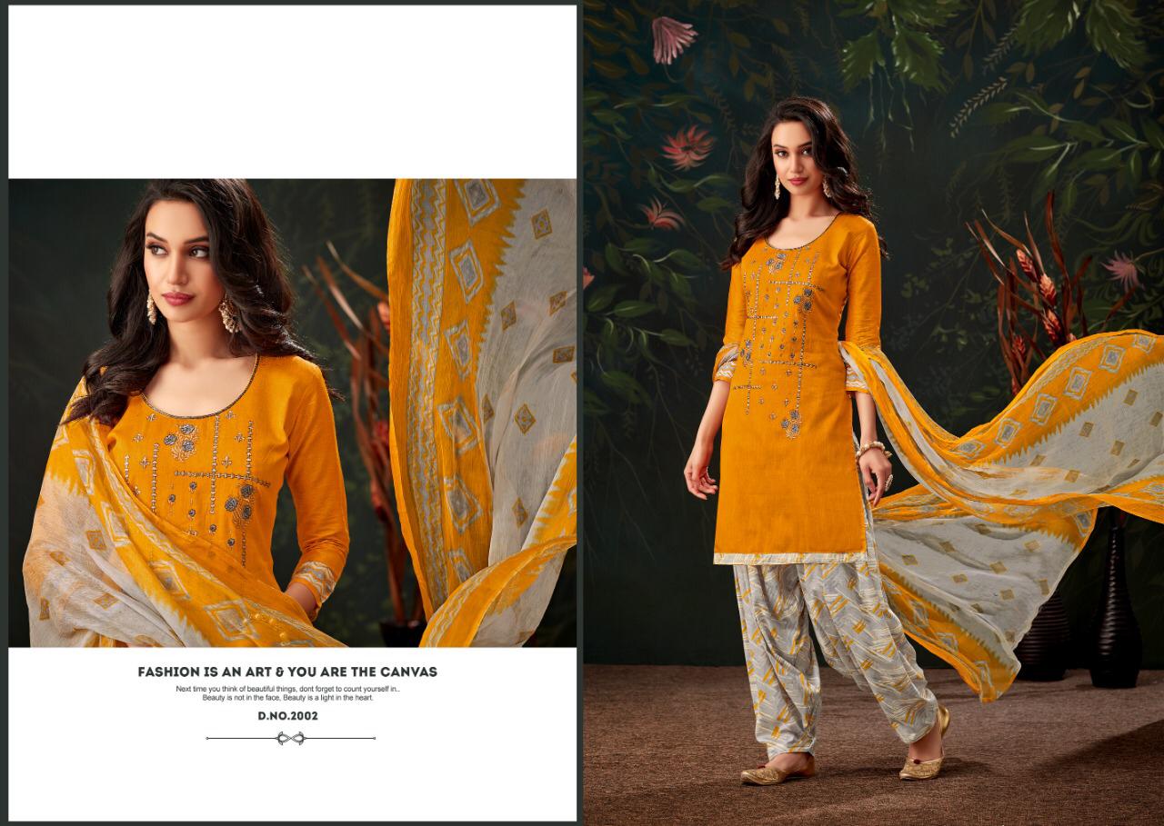 Kayvee suits heeriye beautiful jam silk dress material collection At Wholesale Rate