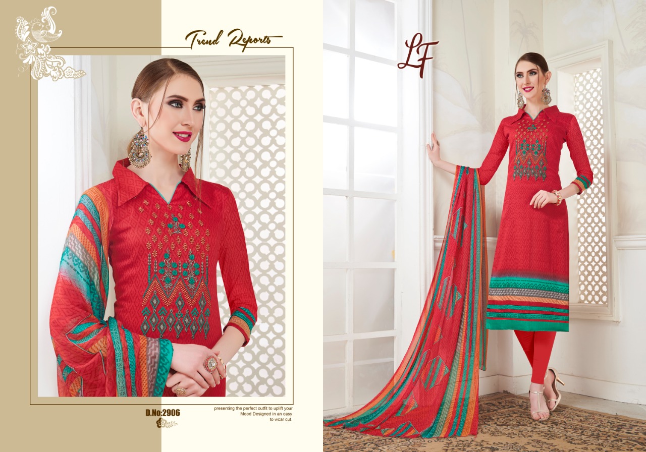 Lavli fashion lavli vol 29 cotton printed designer dress Material catalog