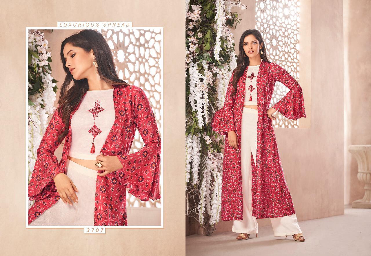Lt Nitya Vol 37 nx fancy designer ready To Wear Kurties Collection At Wholesale Rate