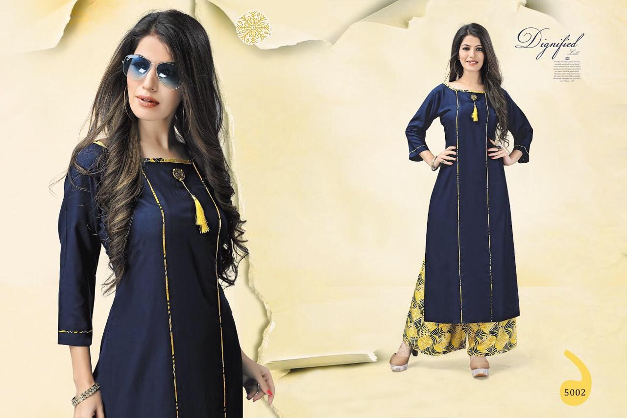 Mistry mistry kurti with plazzo concept ready to wear