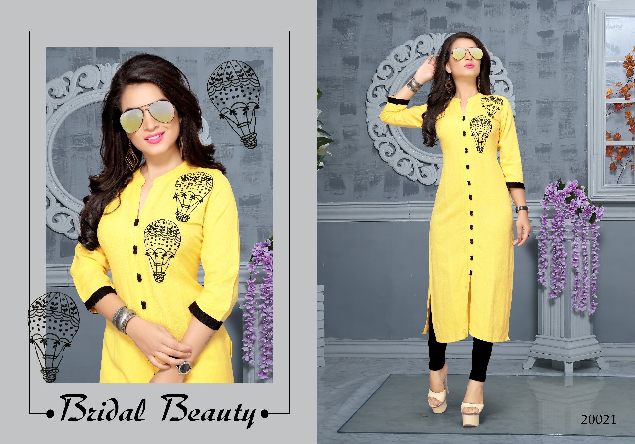 Neeti nazakat fancy tunic ready to wear rayon collection at wholesale rate