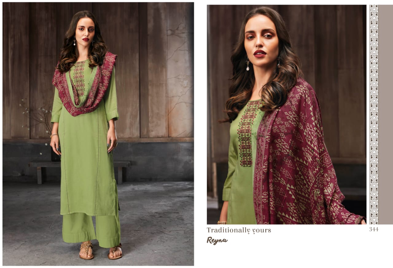 Reyna presents Traditionally yours salwar kameez collection at wholesale rate