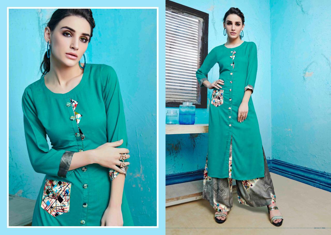 S more baleno vol 5 Fancy Kurties Collection At Wholesale Rate