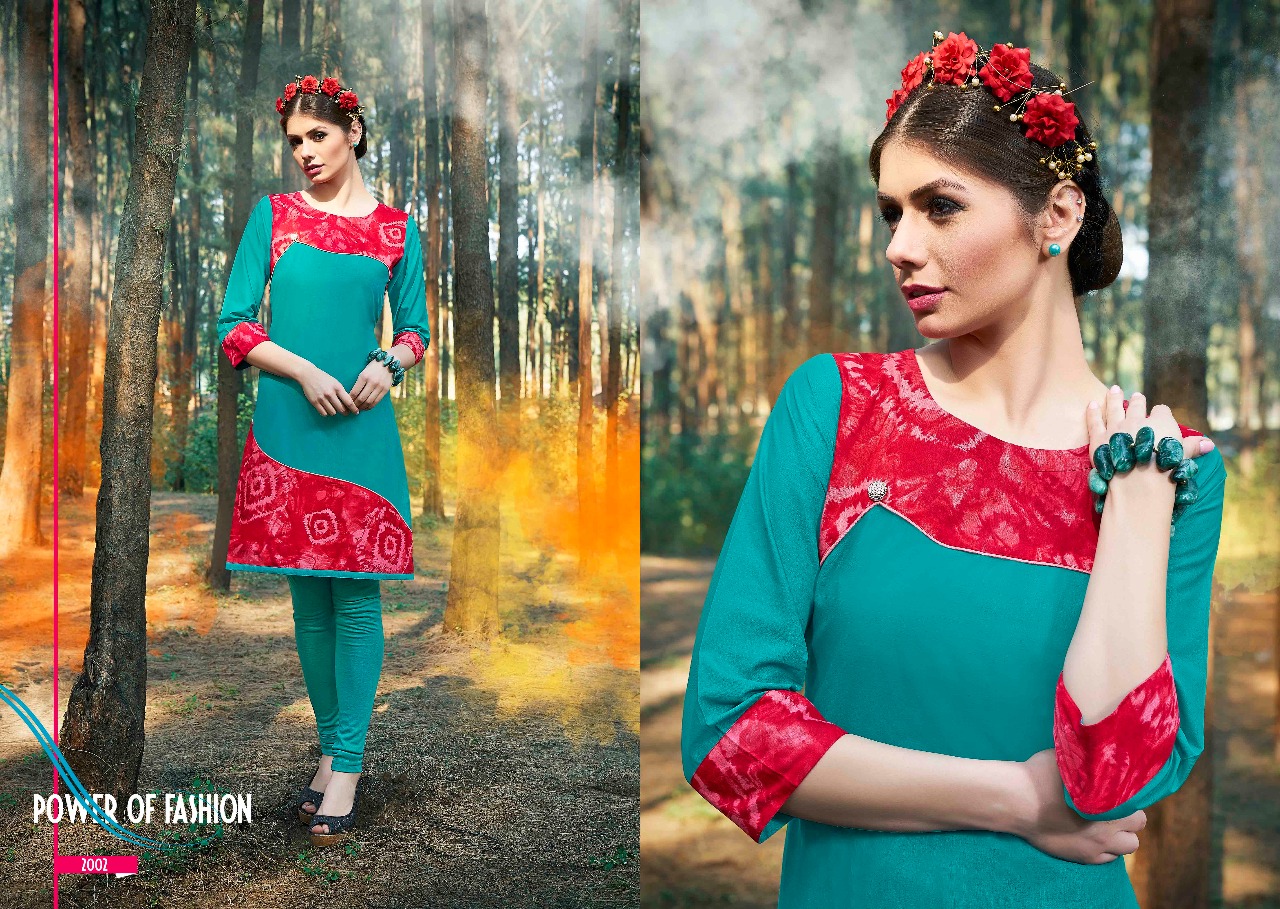 S more fashion crystal vol 2 casual wear fancy Kurties Collection