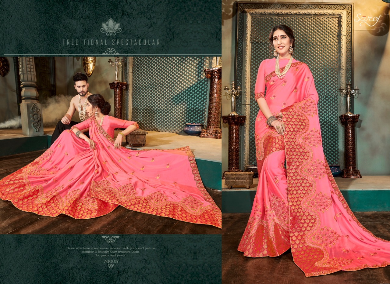 Saroj Aahshna beautiful traditional Wear Stylish sarees Collection Dealer
