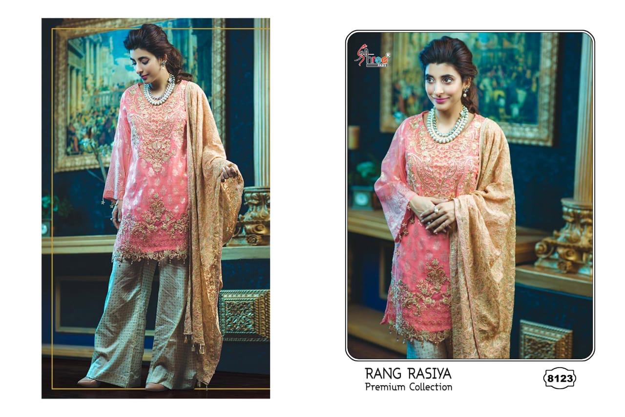 Shree Fabs rang rasiya premium wedding Wear Designer suits collection