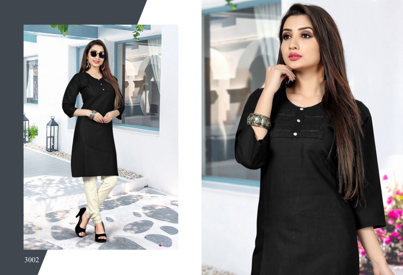 Smore vitamin vol 3 casual wear cotton kurties collection